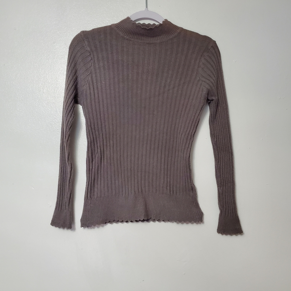 Womens High Neck Knitted Pull Over Jon And Anna Contemporary Medium